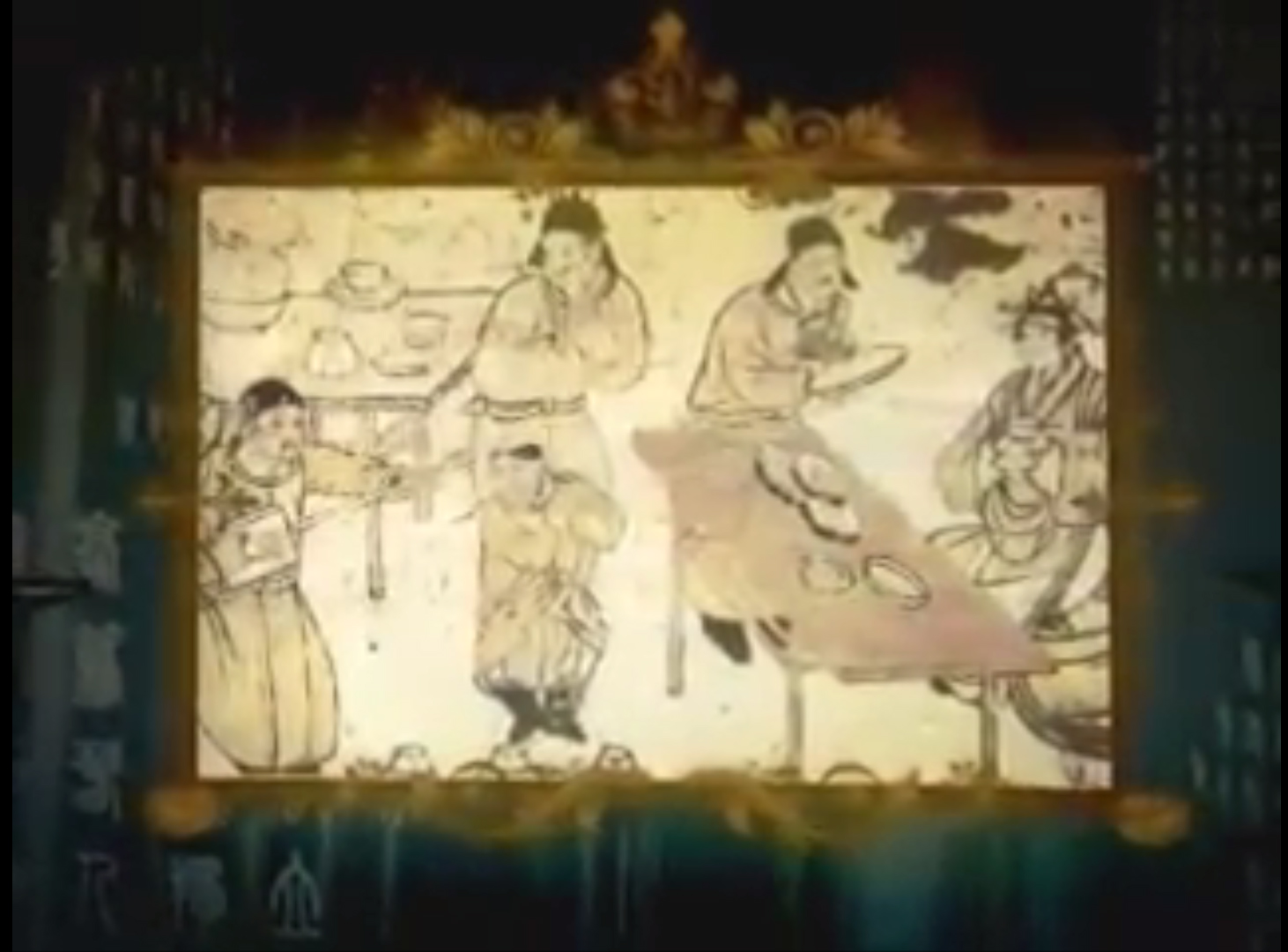 La pintura en frescos